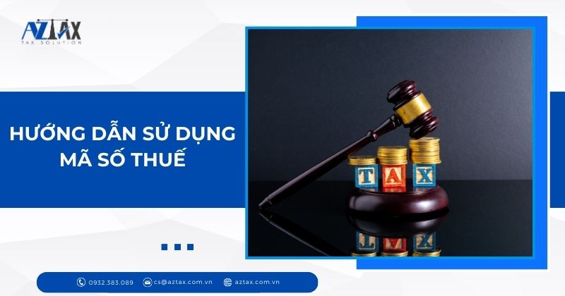 hướng dẫn sử dụng mã số thuế