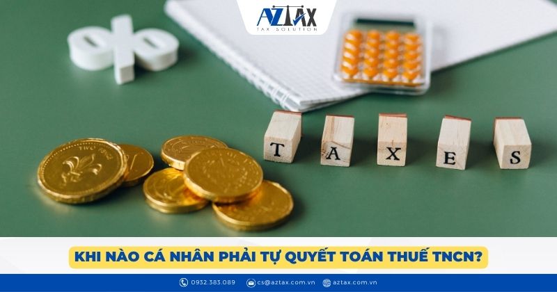 Khi nào cá nhân phải tự quyết toán thuế TNCN?