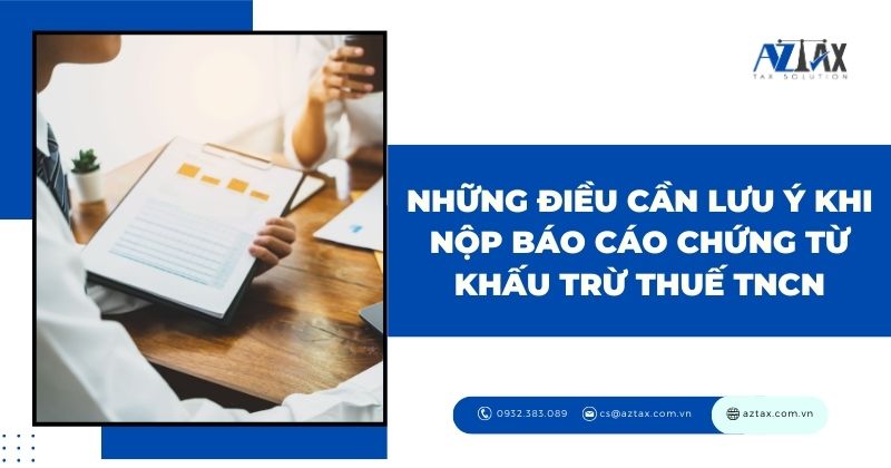 Một số điều cần lưu ý