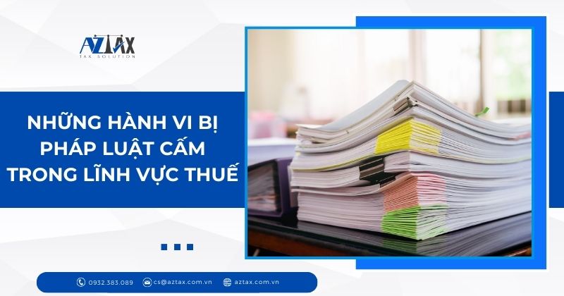 Các luật quản lý thuế cần biết mới nhất