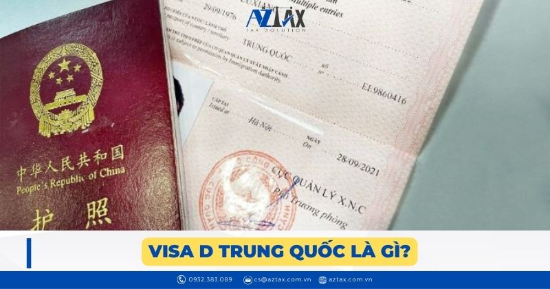 Visa D Trung Quốc là gì?