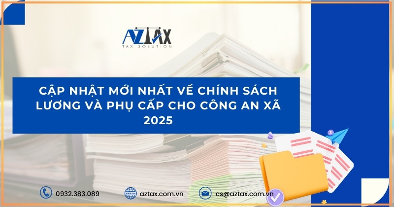 Cập nhật mới nhất về chính sách lương và phụ cấp cho công an xã năm 2025