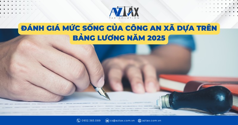 Đánh giá mức sống của công an xã dựa trên bảng lương năm 2025