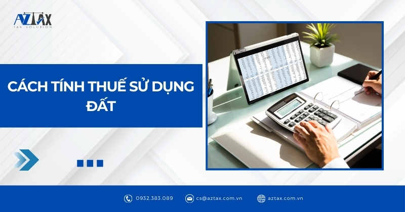 Cách tính thuế sử dụng đất