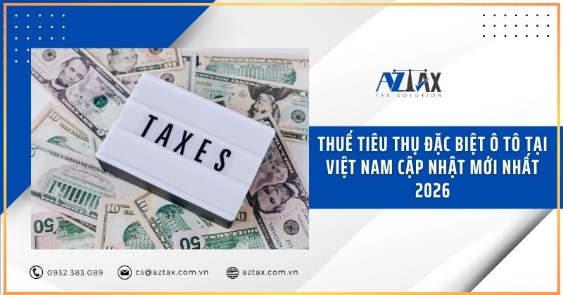 Thuế tiêu thụ đặc biệt ô tô tại Việt Nam cập nhật mới nhất 2026