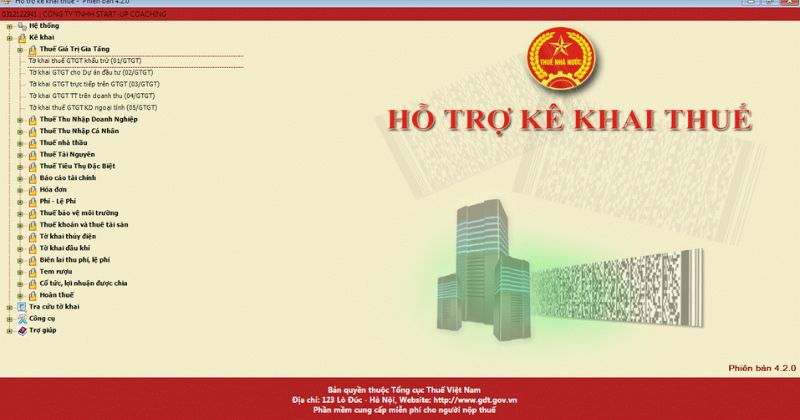 Chọn loại thuế GTGT