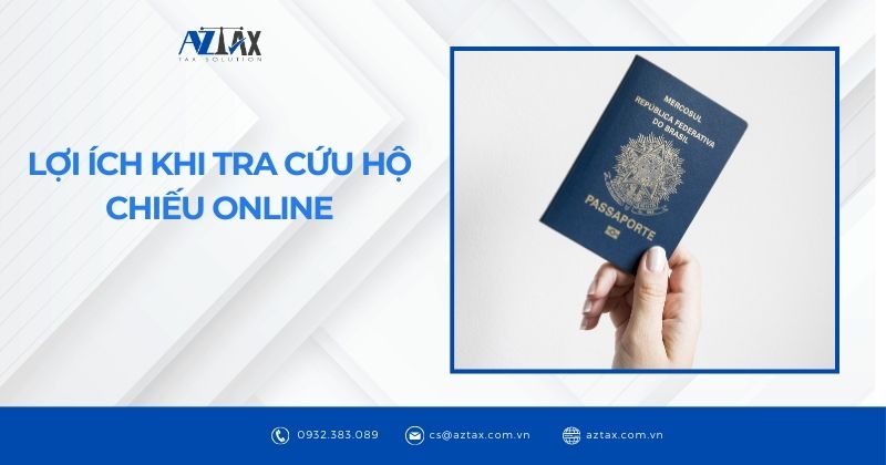 lợi ích khi tra cứu hộ chiếu online