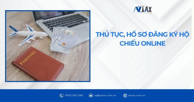 thủ tục hồ sơ đăng ký hộ chiếu online
