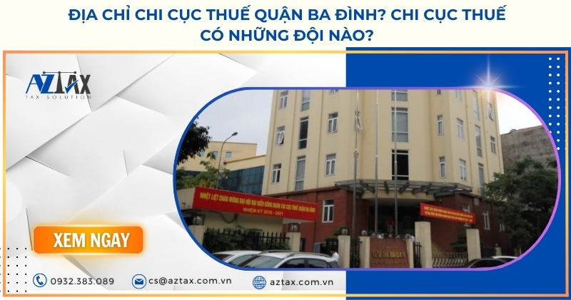 Chi cục Thuế Quận Ba Đình
