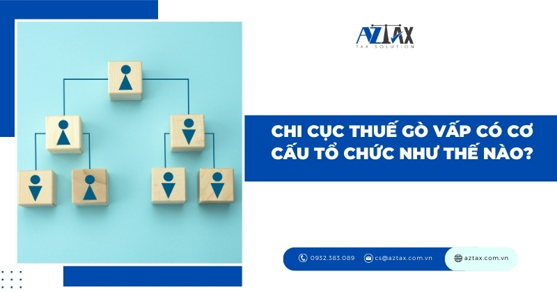 Chi cục thuế Gò Vấp có cơ cấu tổ chức như thế nào?