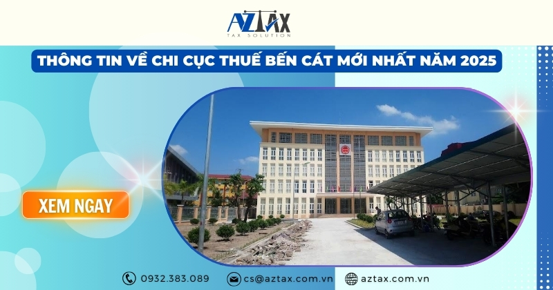 Thông Tin Liên Hệ Chi Cục Thuế Bến Cát