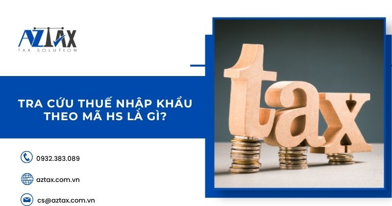 Tra cứu thuế nhập khẩu theo mã HS là gì?