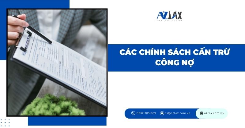 Các chính sách cấn trừ công nợ