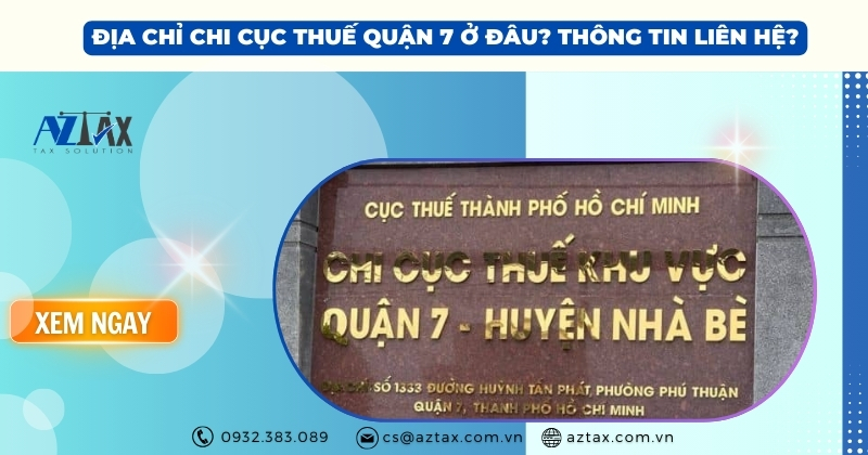 chi cục thuế quận 7