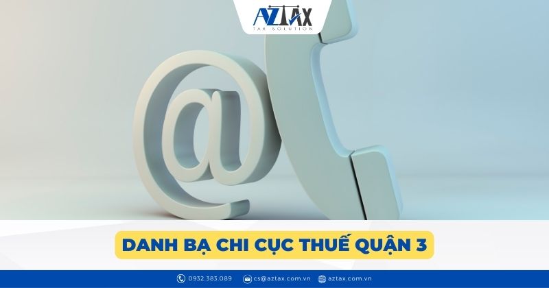 Danh bạ chi cục thuế quận 3
