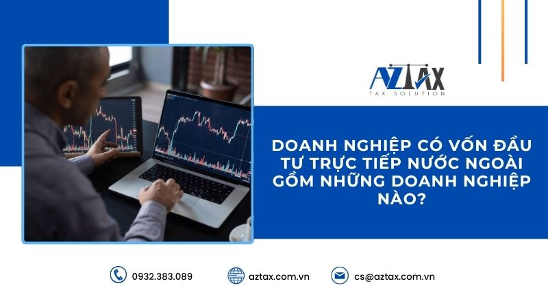 Doanh nghiệp có vốn đầu tư trực tiếp nước ngoài gồm những doanh nghiệp nào?