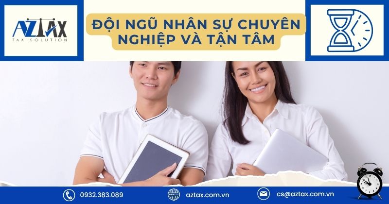 Đội ngũ nhân sự chuyên nghiệp và tận tâm