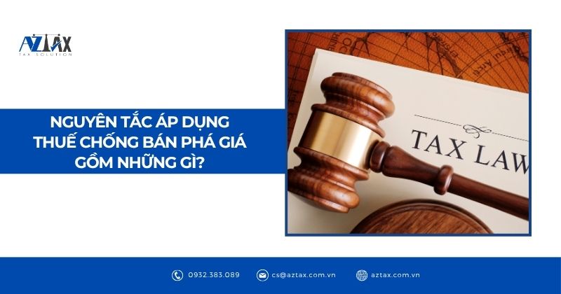 Nguyên tắc áp dụng thuế chống bán phá giá gồm những gì?
