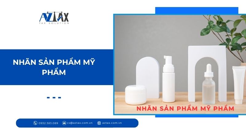 Nhãn sản phẩm mỹ phẩm