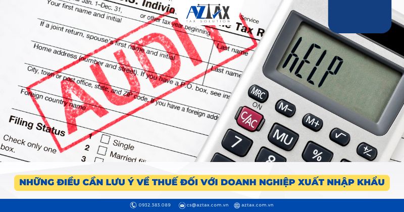 Những điều cần lưu ý về thuế đối với doanh nghiệp xuất nhập khẩu