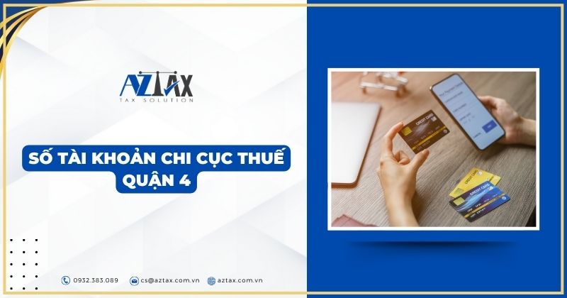 Số tài khoản chi cục thuế quận 4