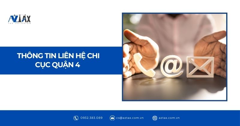 Thông tin liên hệ chi cục quận 4