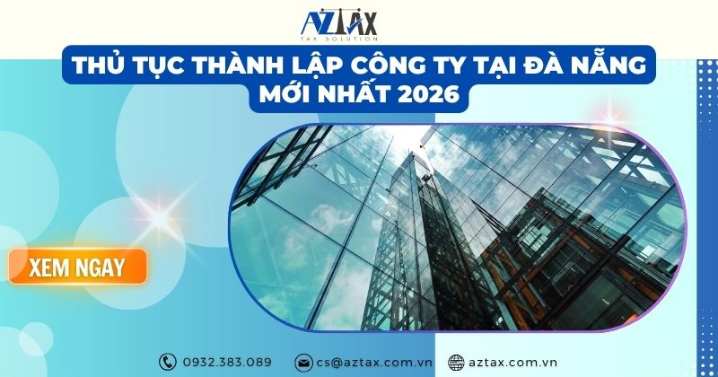 Thủ tục thành lập công ty tại đà nẵng