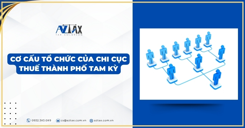 Cơ cấu tổ chức của Chi cục Thuế thành phố Tam Kỳ