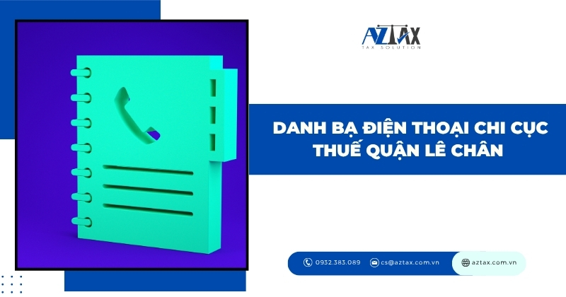 Danh bạ điện thoại Chi cục Thuế quận Lê Chân