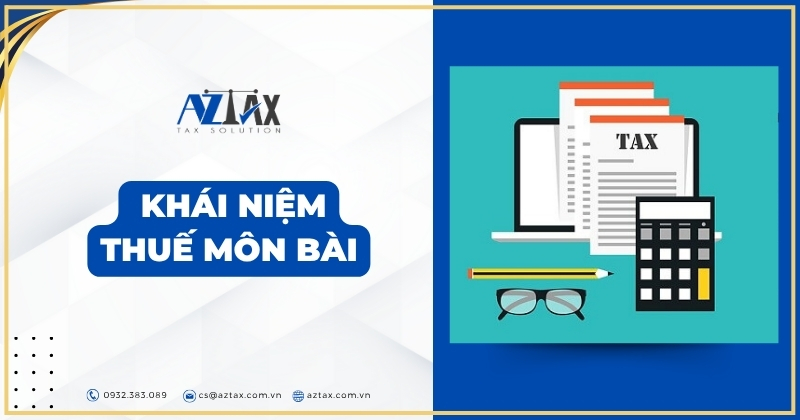 Khái niệm thuế môn bài