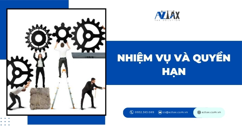 Nhiệm vụ và quyền hạn 