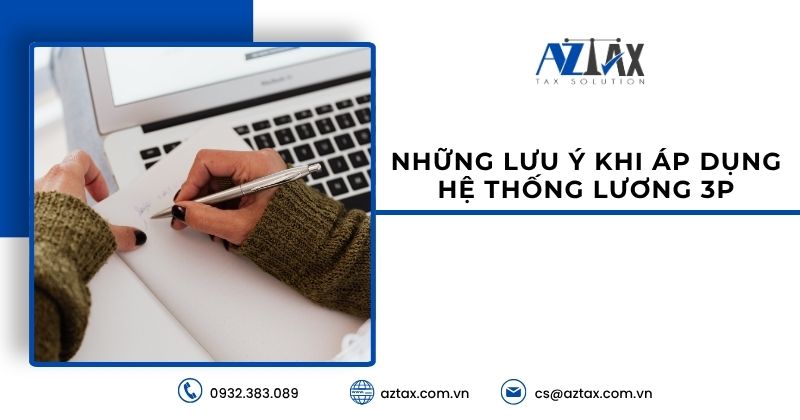 Những lưu ý khi áp dụng hệ thống lương 3P
