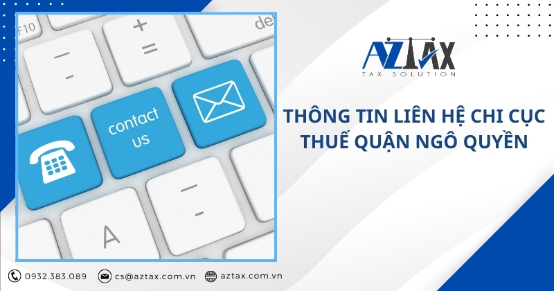 Thông tin liên hệ Chi cục Thuế quận Ngô Quyền