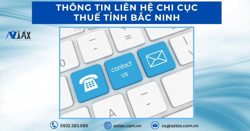 Thông tin liên hệ Chi cục Thuế tỉnh Bắc Ninh