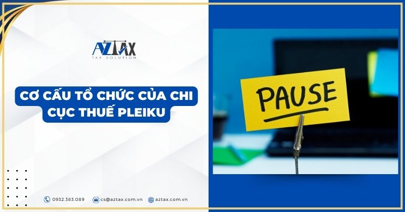 Cơ cấu tổ chức của Chi cục Thuế Pleiku