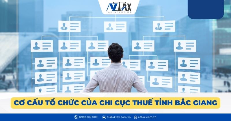 Cơ cấu tổ chức của Chi cục Thuế tỉnh Bắc Giang