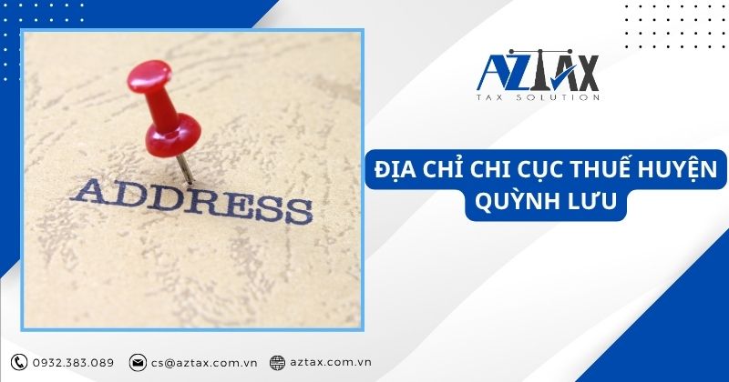 Địa chỉ Chi cục Thuế huyện Quỳnh Lưu