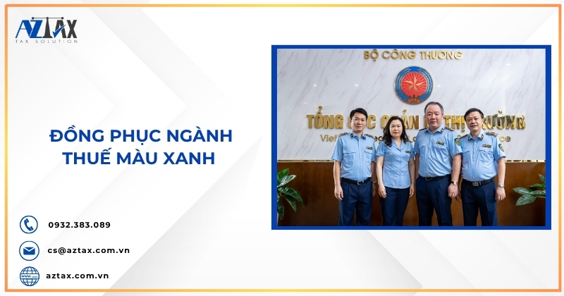 Những mẫu đồng phục ngành thuế đẹp nhất năm 2025