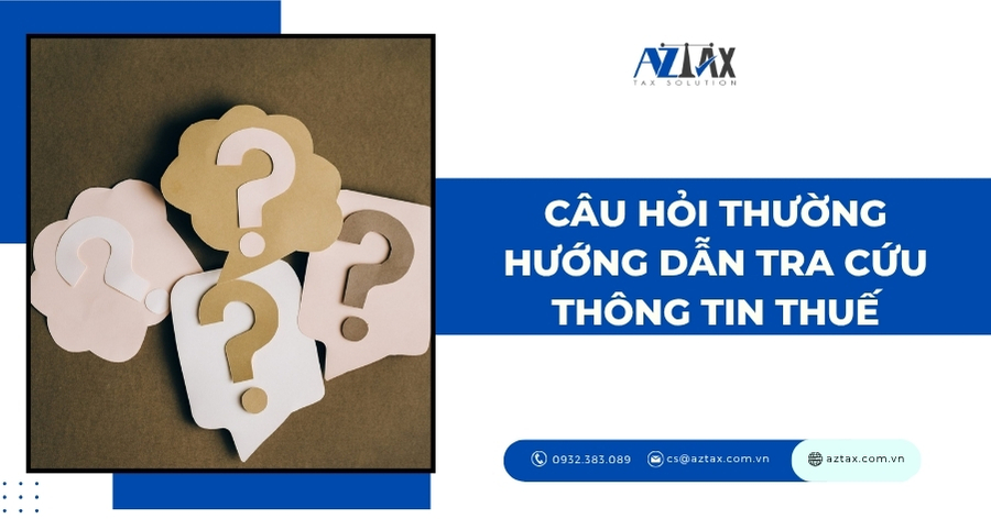 Hướng dẫn tra cứu thông tin thuế