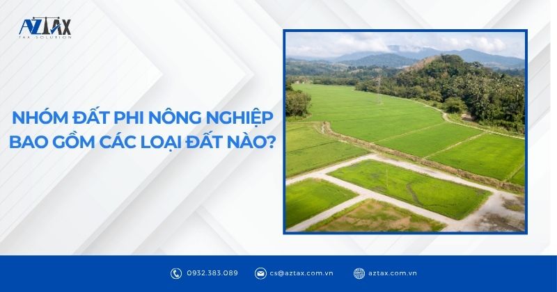 Nhóm đất phi nông nghiệp bao gồm các loại đất nào?