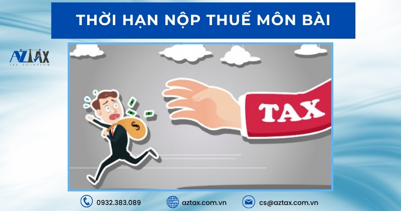 Thời hạn nộp thuế môn bài