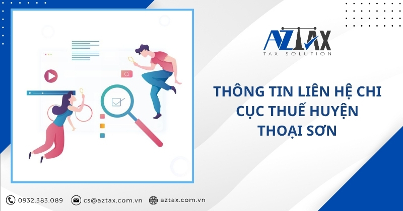 Thông tin liên hệ Chi cục Thuế huyện Thoại Sơn