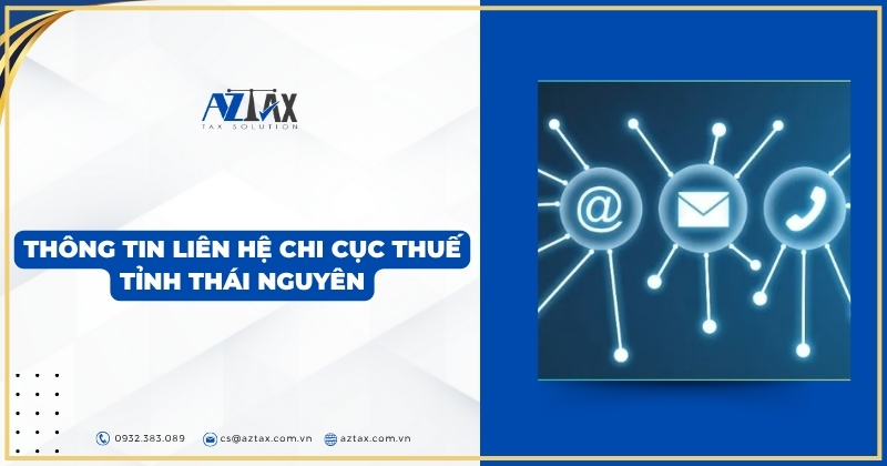 Thông tin liên hệ Chi cục thuế tỉnh Thái Nguyên