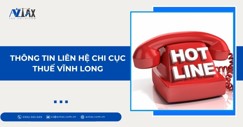Thông tin liên hệ Chi cục Thuế Vĩnh Long