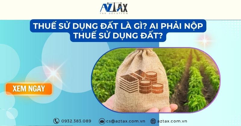 Thuế sử dụng đất là gì? Ai phải nộp thuế sử dụng đất?