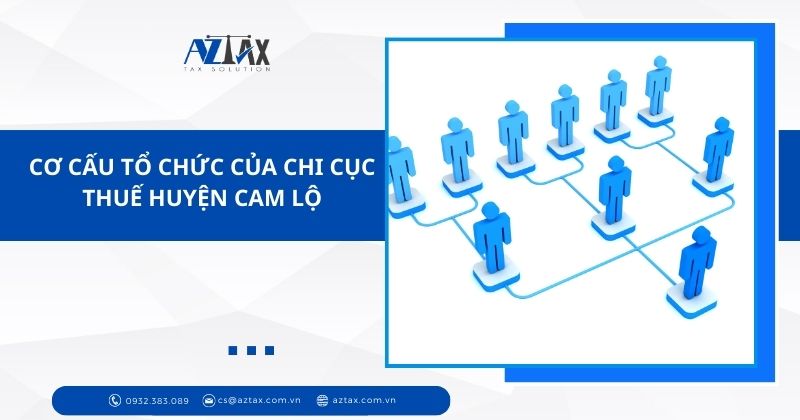 Cơ cấu tổ chức của Chi cục Thuế huyện Cam Lộ