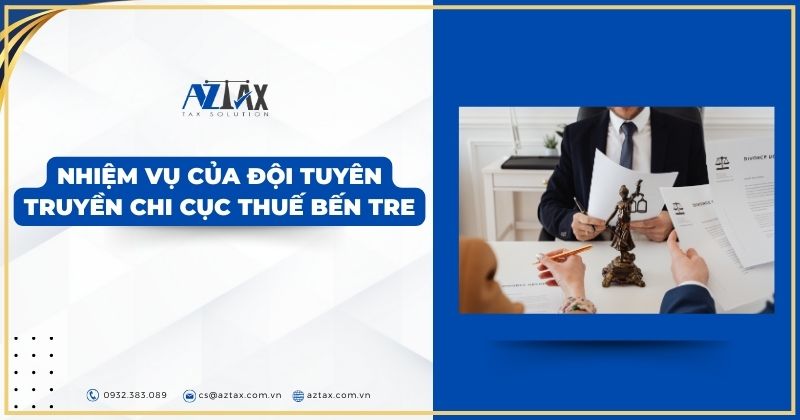 nhiệm vụ của đội tuyên truyền chi cục thuế bến tre