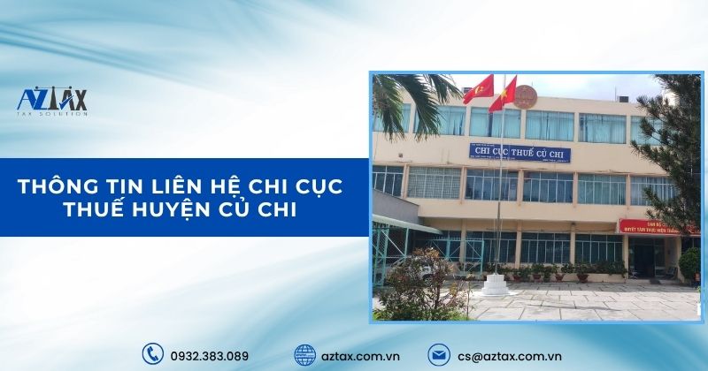 Thông tin liên hệ Chi cục Thuế huyện Củ Chi