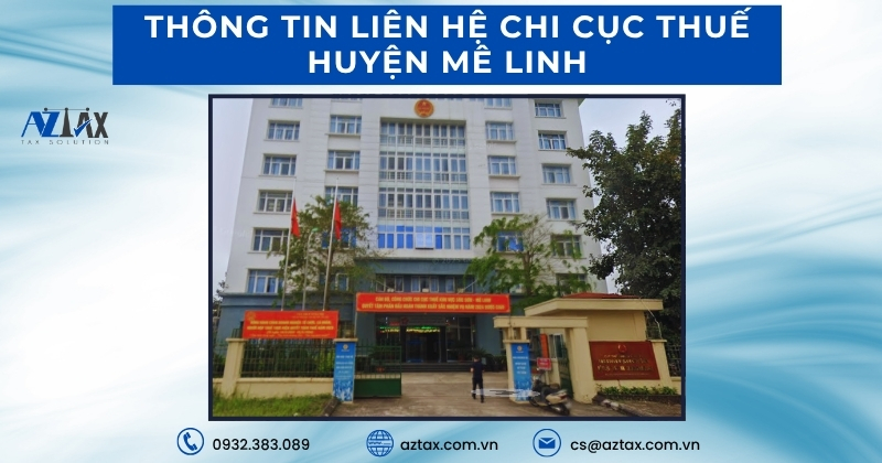 Thông tin liên hệ Chi cục Thuế huyện Mê Linh