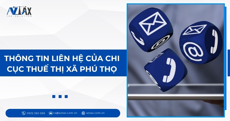 Thông tin liên hệ của Chi cục Thuế Thị Xã Phú Thọ
